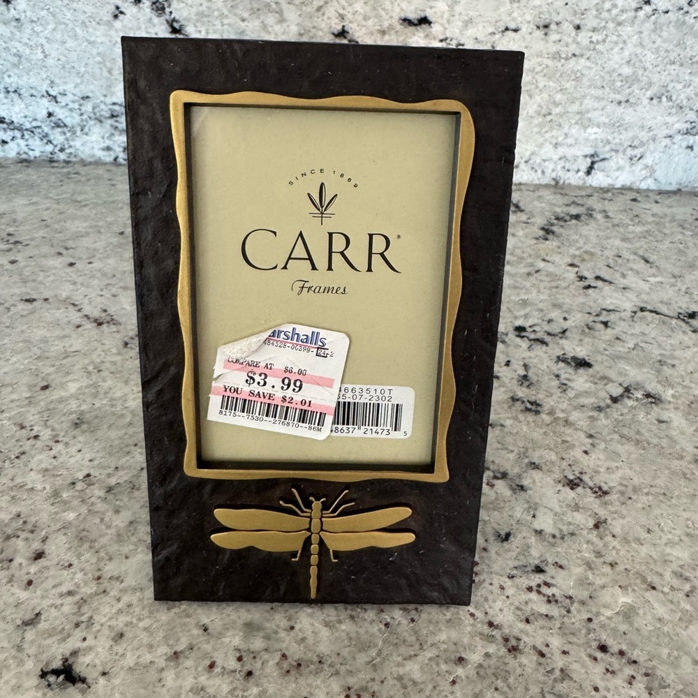 CARR Brown and Gold Picture Frame